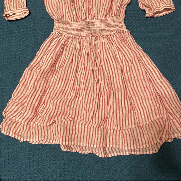 Rails XS Red/White Striped Jasmine Dress - Picture 6 of 6